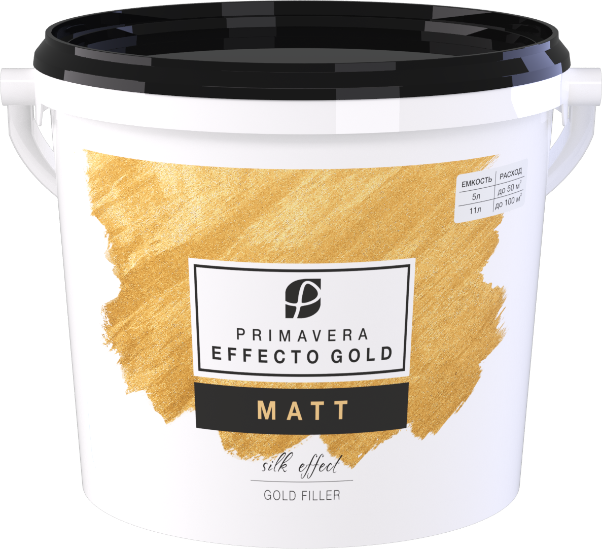 ДЕКОРАТИВНЫЙ СОСТАВ PRIMAVERA EFFECTO GOLD MAT