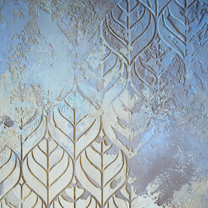 ТРАФАРЕТ "ЛИСТЬЯ"